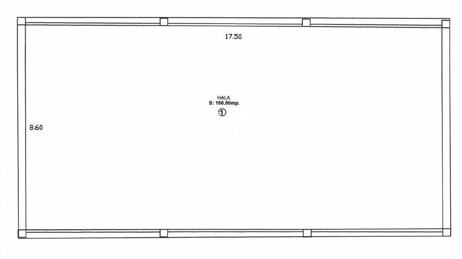 Spatiu industrial compus din doua corpuri in Orlat, central - Sibiu - Schiță 2