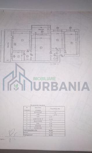 Apartament 3 camere, 66 m², etaj 2/4, lângă Palas, zonă liniștită, gata de mutat - Poză 1