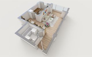 0 comision Apartament 1 camera 44mp lift Rond ERA-Valea Lupului - Poză 5