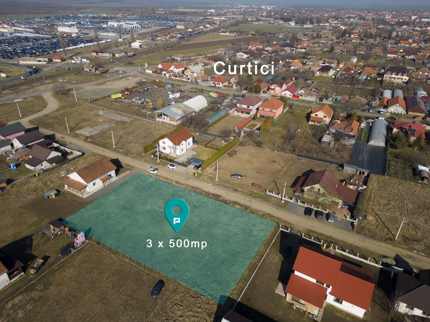 Loc de casa 500 mp în Curtici - Poză 1