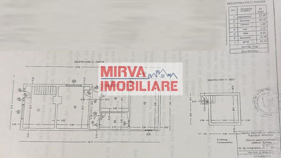 Vilă cu 5 camere, posibilitate două apartamente – Zona Bereasca - Schiță 70