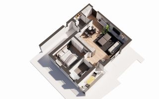 De vanzare aparatment 2 camere , Dumbravita cu finisaje PREMIUM - Poză 7