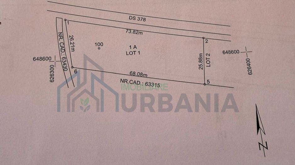 Teren intravilan de vanzare - Sat Bursuc Deal, Comuna Lespezi, Judetul Iasi - Poză 4