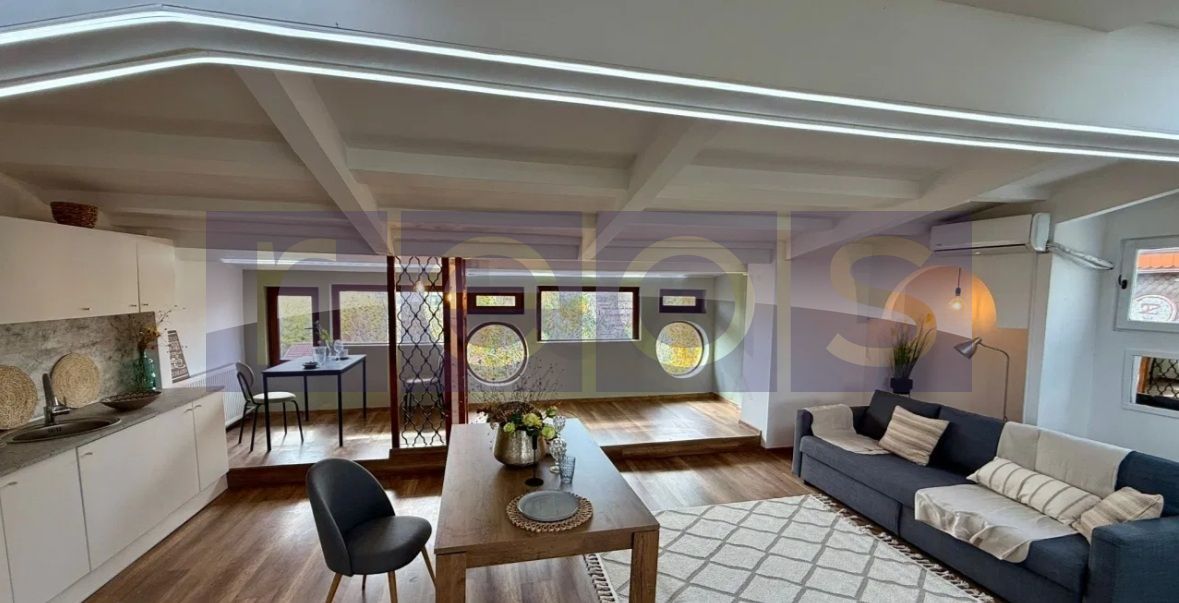 VANZARE 4 CAMERE MANSARDA SPECTACULOASA | VEDERE PANORAMICA PADUREA BANEASA - Poză 1