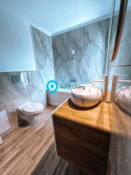 Duplex 4 camere + curte 100 mp Tunari - Poză 11