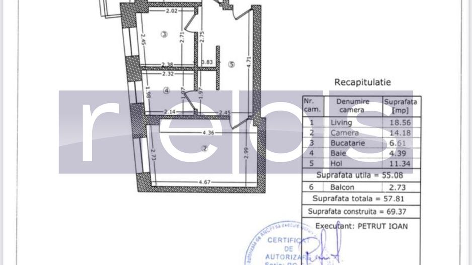 VANZARE APARTAMENT SISESTI 2 CAMERE | 58 MP - Poză 17