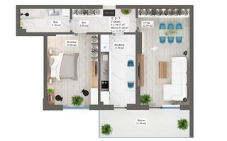 Vânzare, Apartament Premium cu 2 camere, București - Poză 16