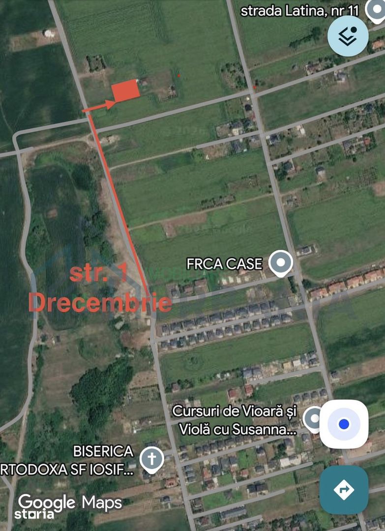 Teren construibil 500 mp, Platou Beldiman, Rediu - Poză 1