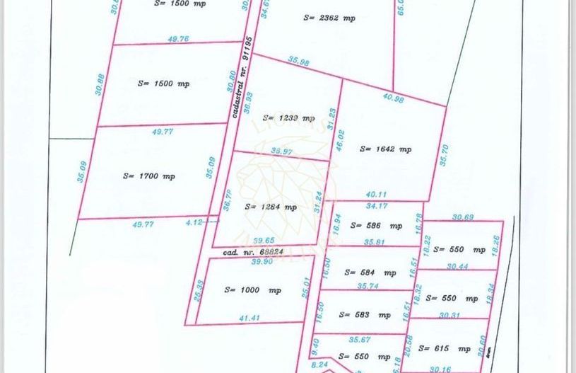 16 Parcele de teren intre 550 mp si 2248 mp-Zona Centura - Poză 4
