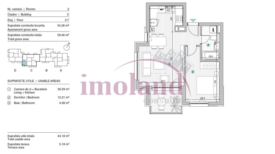 Vanzare apartament 2 camere bloc 2023 | lac Baneasa - OMV Petrom City - Poză 18