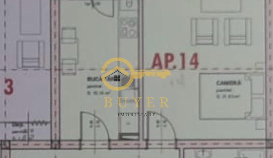 Apartament 2 camere Nicolae Brana - Schiță 9