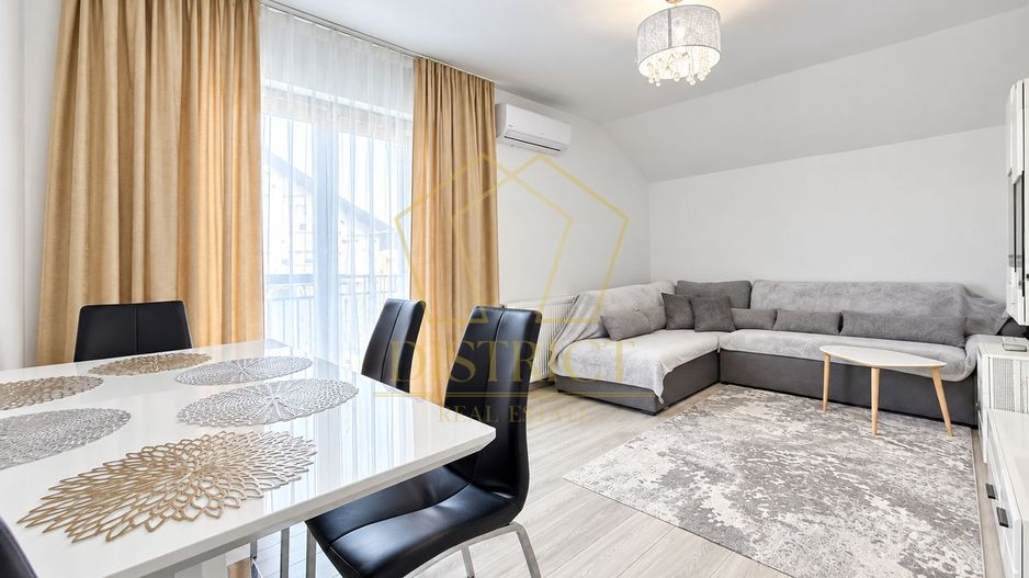 Apartament cu 2 camere mobilat | Etajul 1 | 57 mp utili | in Giroc la asfalt. - Poză 6