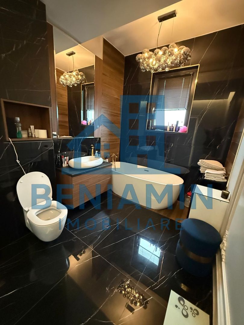 Penthouse cu piscina la etajul 11-Mobilat Lux-300mp-parcare-lift - Poză 8