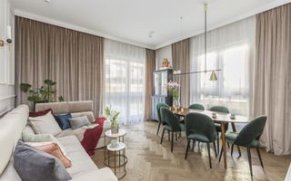 PROMO Apartament 3 camere+Mobilier,Bl finalizat,Metrou Berceni - Poză 3