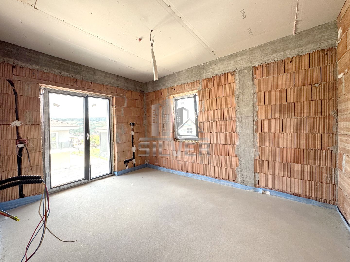Casa in curs de construire/Teren 450 mp/VANZARE PF. - Poză 19