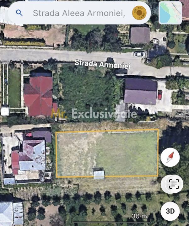 Teren intravilan Stefanesti Zavoi, utilitati, 38 m deschidere - Poză 2