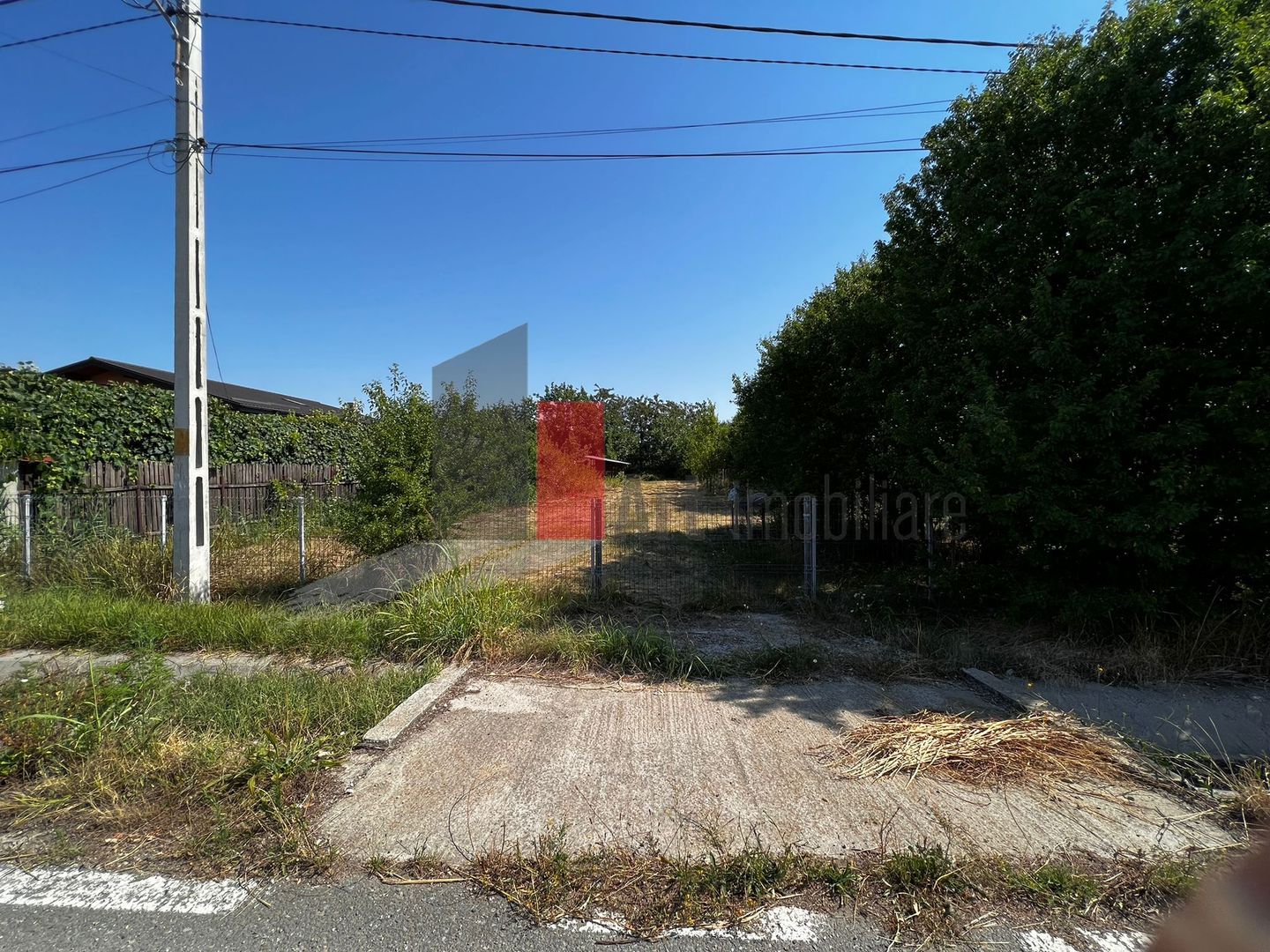 Teren intravilan 1200 mp  Cornetu - strada Podisor - toate utilitatile - Poză 4