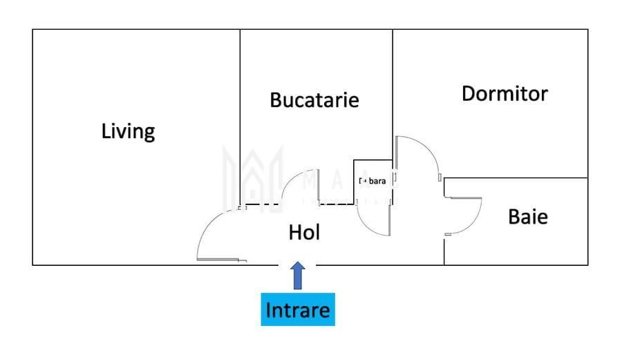 Apartament de vânzare Sibiu 2 camere | Calea Dumbrăvii | 55 mp - Poză 9