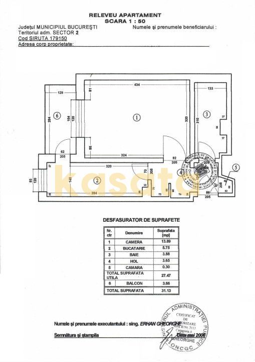 OPORTUNITATE | GARSONIERA TEI | RENOVATA | BLOC 1983 - Schiță 7