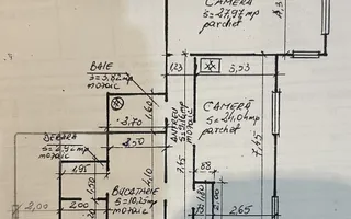 Proprietate Unica Apartament 3 Camere si Curte Privata Andrei Muresanu - Schiță 12