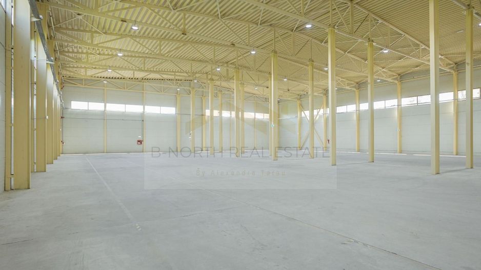Hală industrială 1000 mp Otopeni | Rampe TIR | ISU | Acces DN1 & Centură - Poză 12