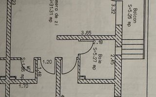 Apartament modern cu grădină de 90 mp - Selimbar - Schiță 16