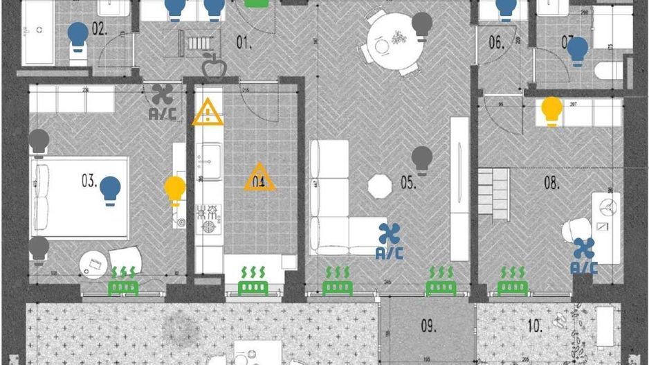 De vanzare apartament 3 Camere - Poză 8