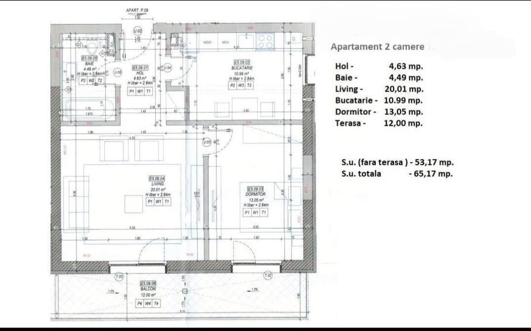 Apartament 2 camere, sector 6 | Bloc Nou | - Poză 8