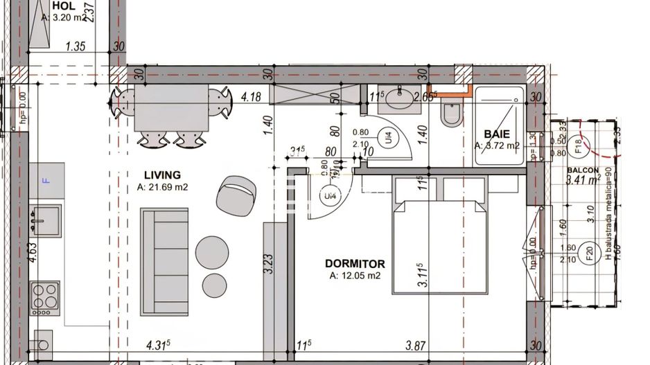 Apartament 2 camere | balcon | loc de parcare | Doamna Stanca | Șelimbăr - Poză 9