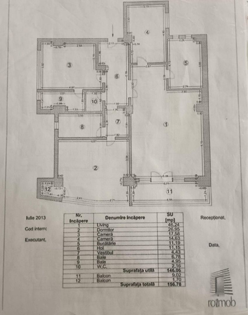 Apartament spatios 4 camere pe Calea Floreasca - Poză 7