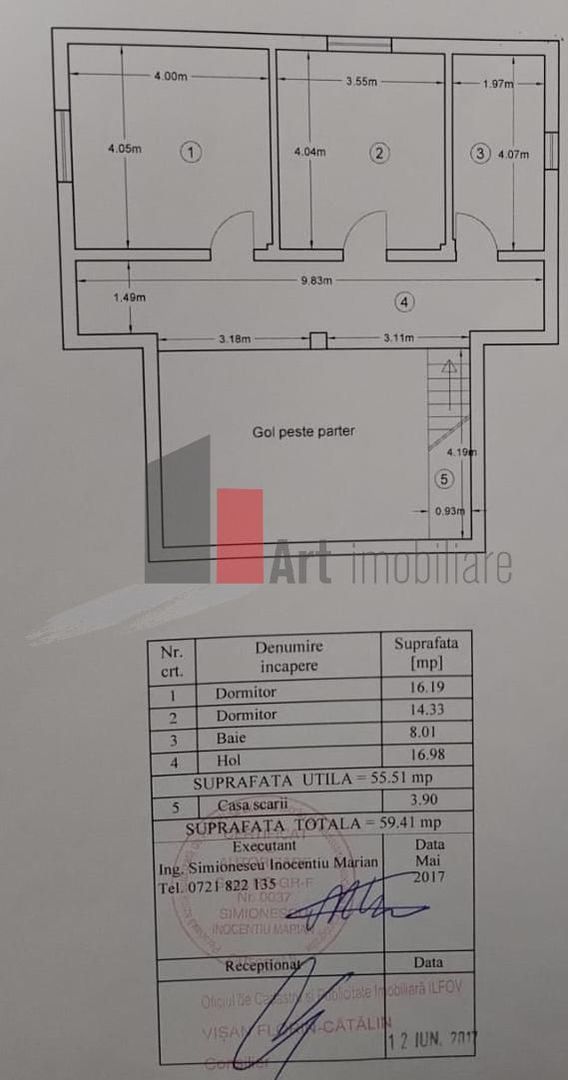 Casa de vanzare Domnesti - Schiță 11