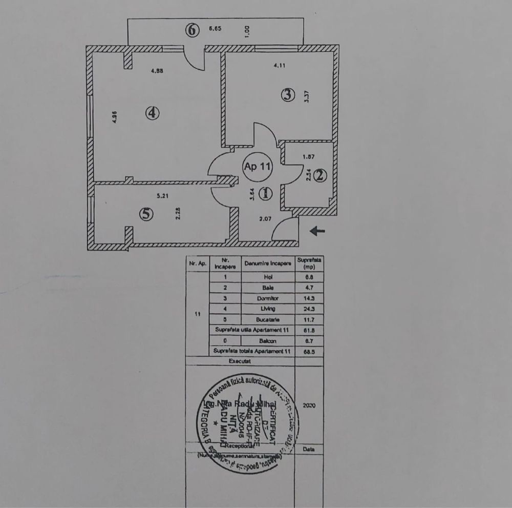 Apartament de vanzare cu 2 camere - Poză 7