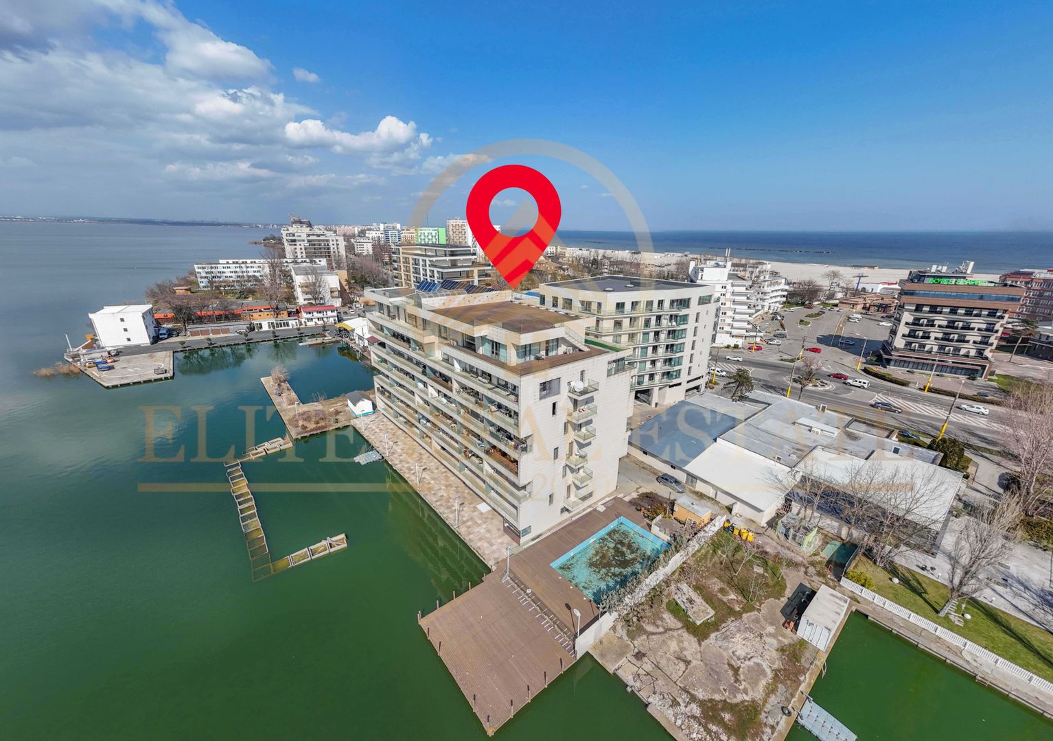 Apartament 2 camere, vedere frontală lac, in Statiunea  Mamaia, - Poză 36