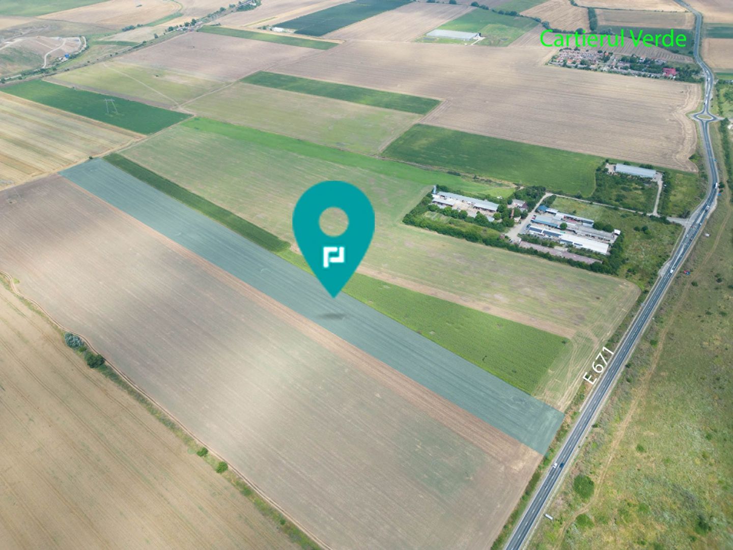 Teren extravilan 12.000 mp DN79 Arad-Oradea - Poză 1