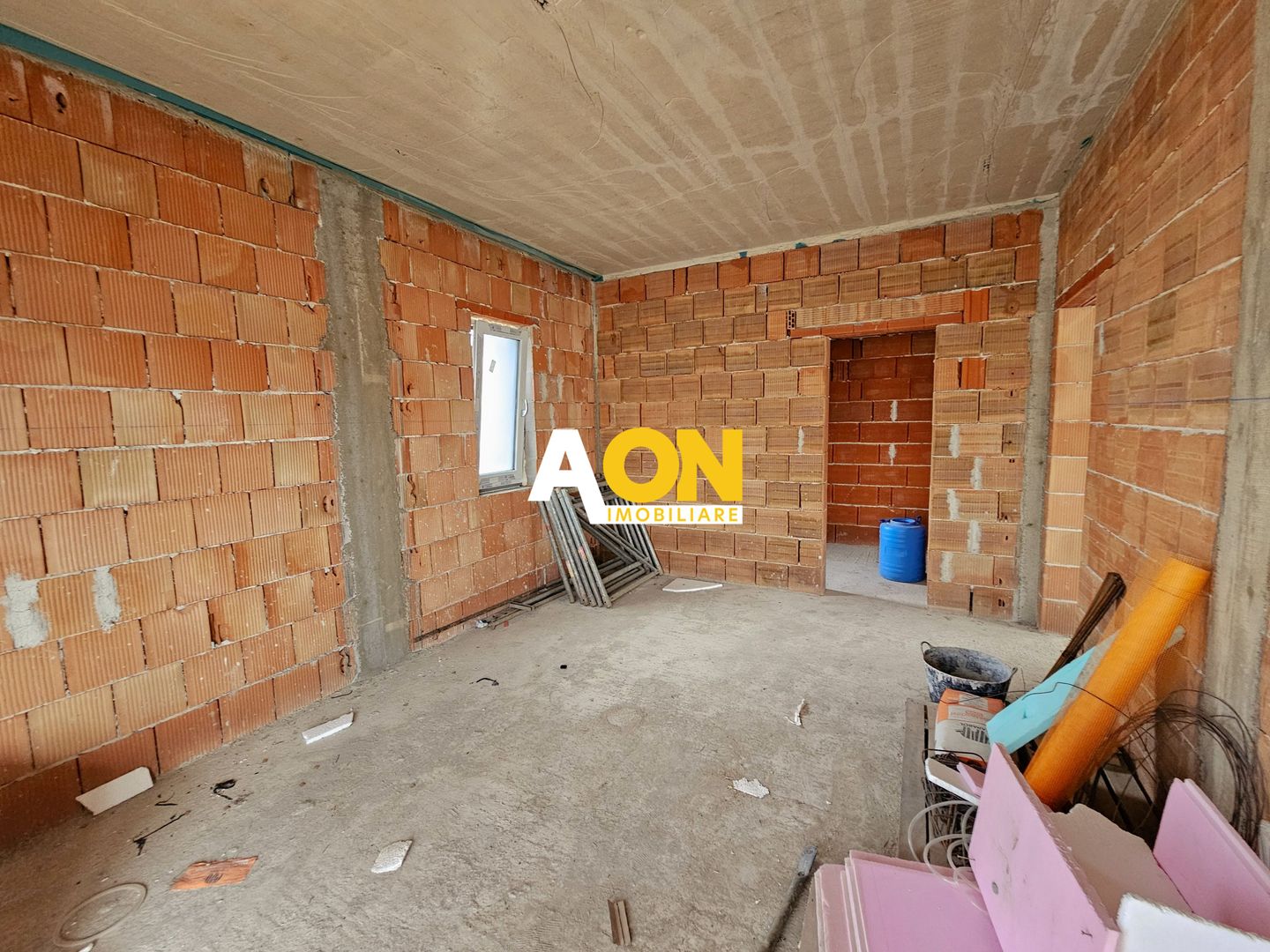 Casa nouă 123 mp utili, semifinisată, 535 mp teren, pod mansardabil - Poză 8