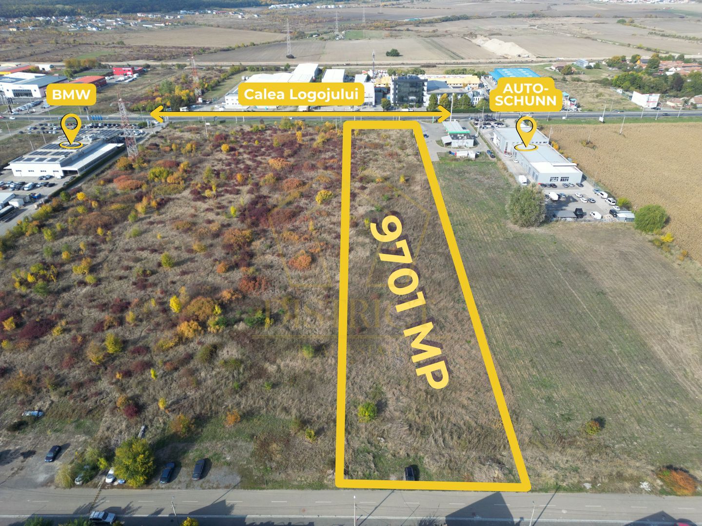 Teren intravilan cu PUZ | 6.752mp | Lugojului - Poză 3