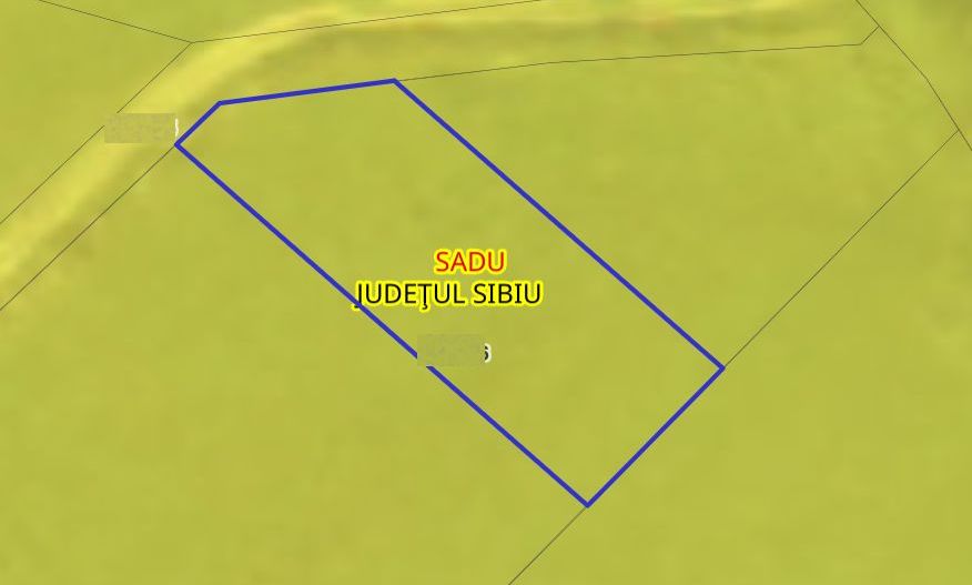 Teren intravilan 614 mp în Tocile – Sadu, zonă liniștită - Poză 2