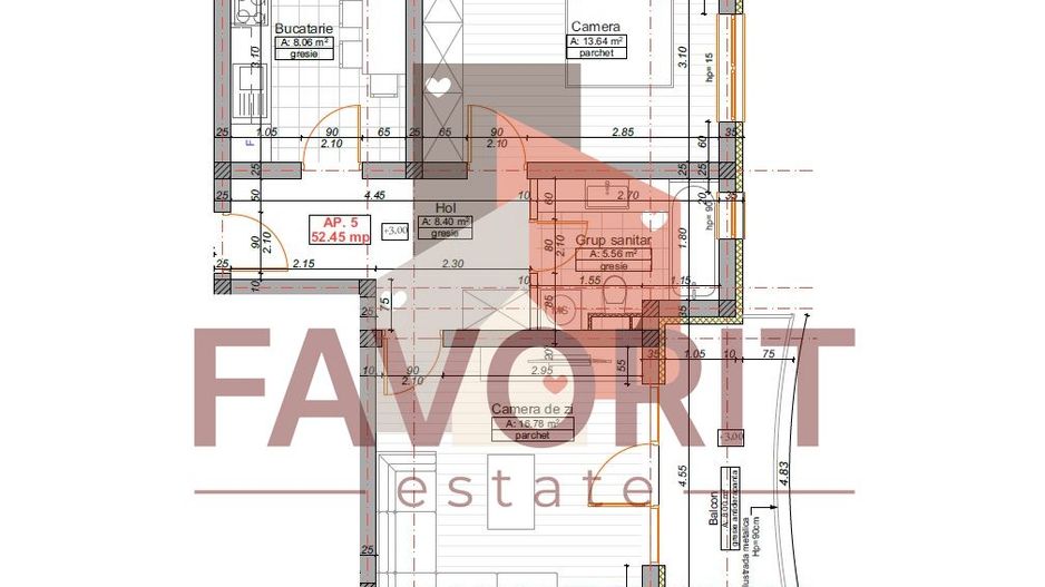 Braytim Musicescu. Pozitie excelenta. Disponibil imediat. - Schiță 12