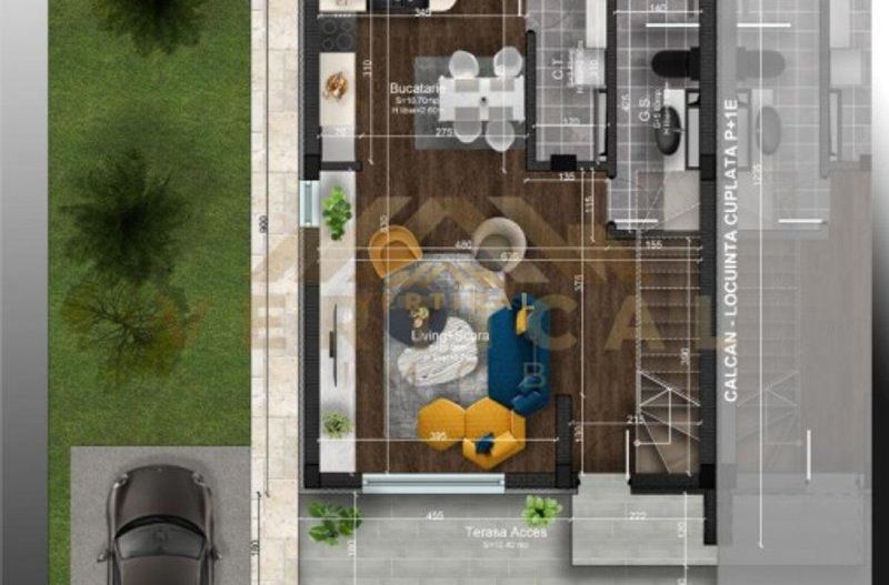 Duplex Superb 4 camere, 2 bai - Com Berceni, IF - Poză 3