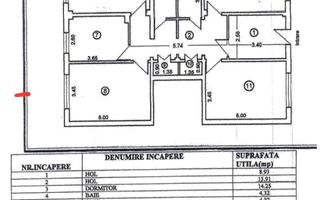 Ap 4 cam Giurgiu decomandat, parter - Poză 2