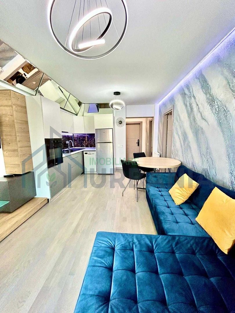 Inchiriez Apartament de Lux Complet Mobilat in Complex Nou Ideal Cuplu - Poză 8