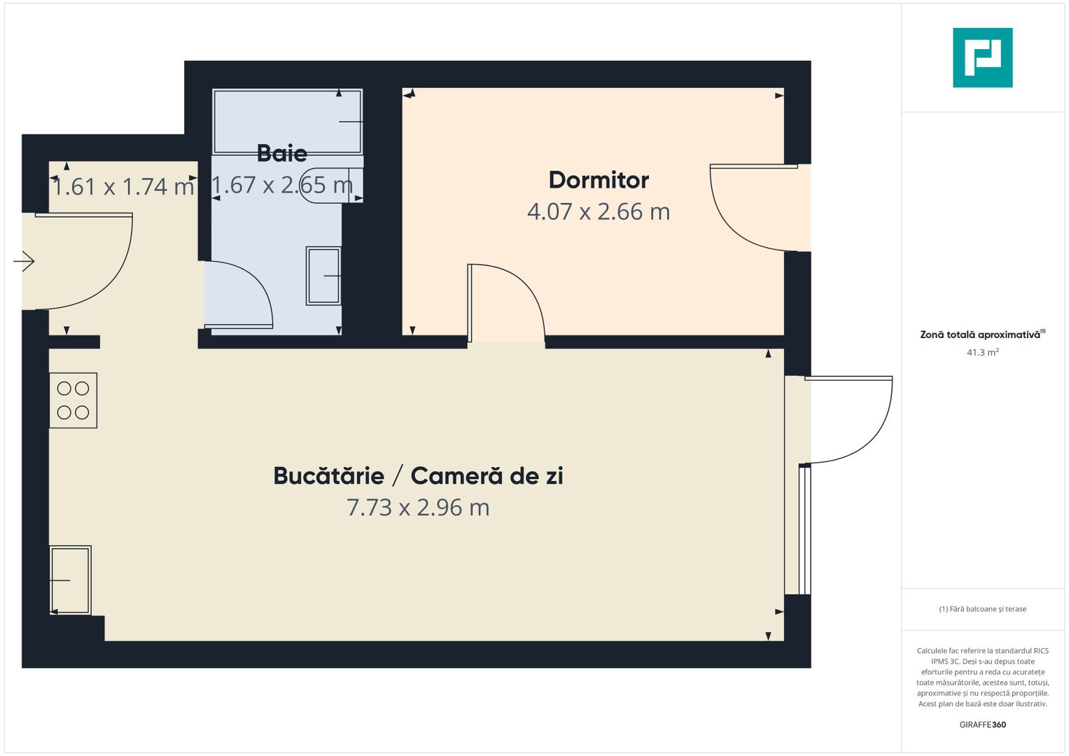 Apartament 2 camere Adora Park - Poză 12
