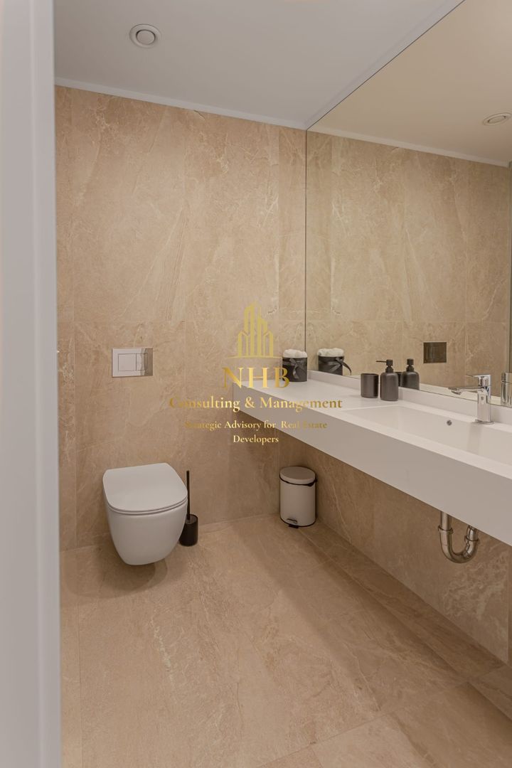 Apartament 2 camere  Nou cu Vedere la Lac – One Lake Club, Etaj 6 | Terasă 10 mp - Poză 16