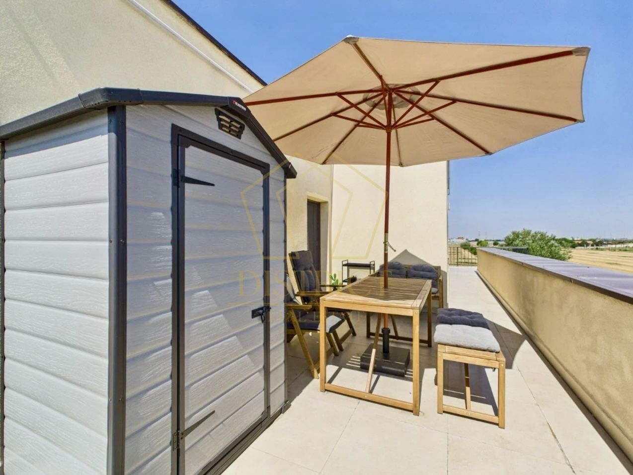 Apartament mobilat cu 2 camere | Terasa 50mp | Dumbravita - Poză 9