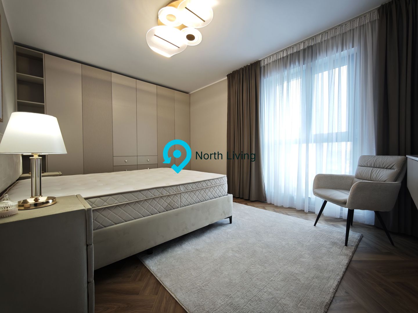 Apartament 3 Camere Elegant | Bloc Nou 2025 | Parcare | Nord - Poză 9