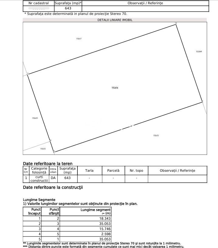 Parcela pentru Constructii / Utilitati / Zona Proxim Residence - Poză 3