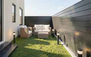 Apartament mobilat cu designer cu 2 camere si gradina in Braytim - Poză 11