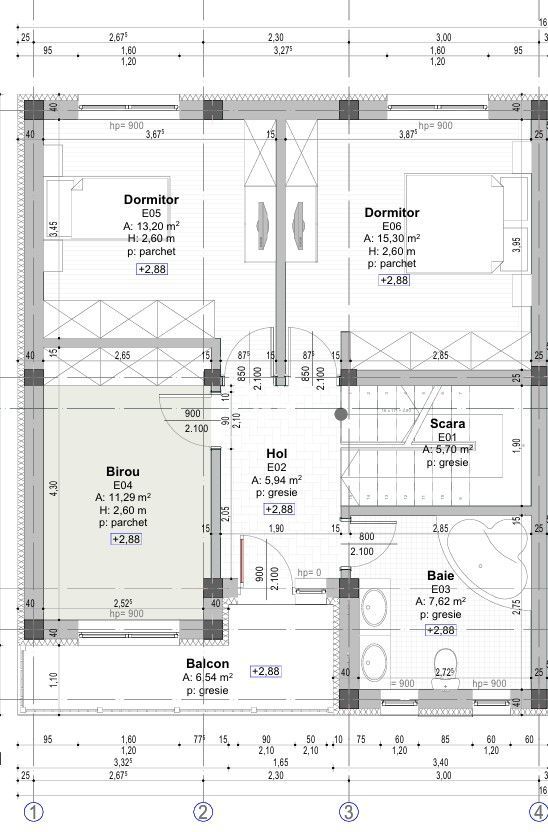 Duplex, Proiect Nou, Selimbar - Schiță 10