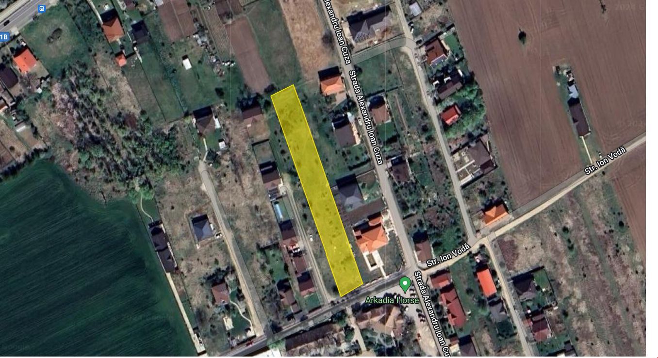 Teren intravilan Snagov pozitionat vizavi de centrul hipic Arcadia! - Poză 1