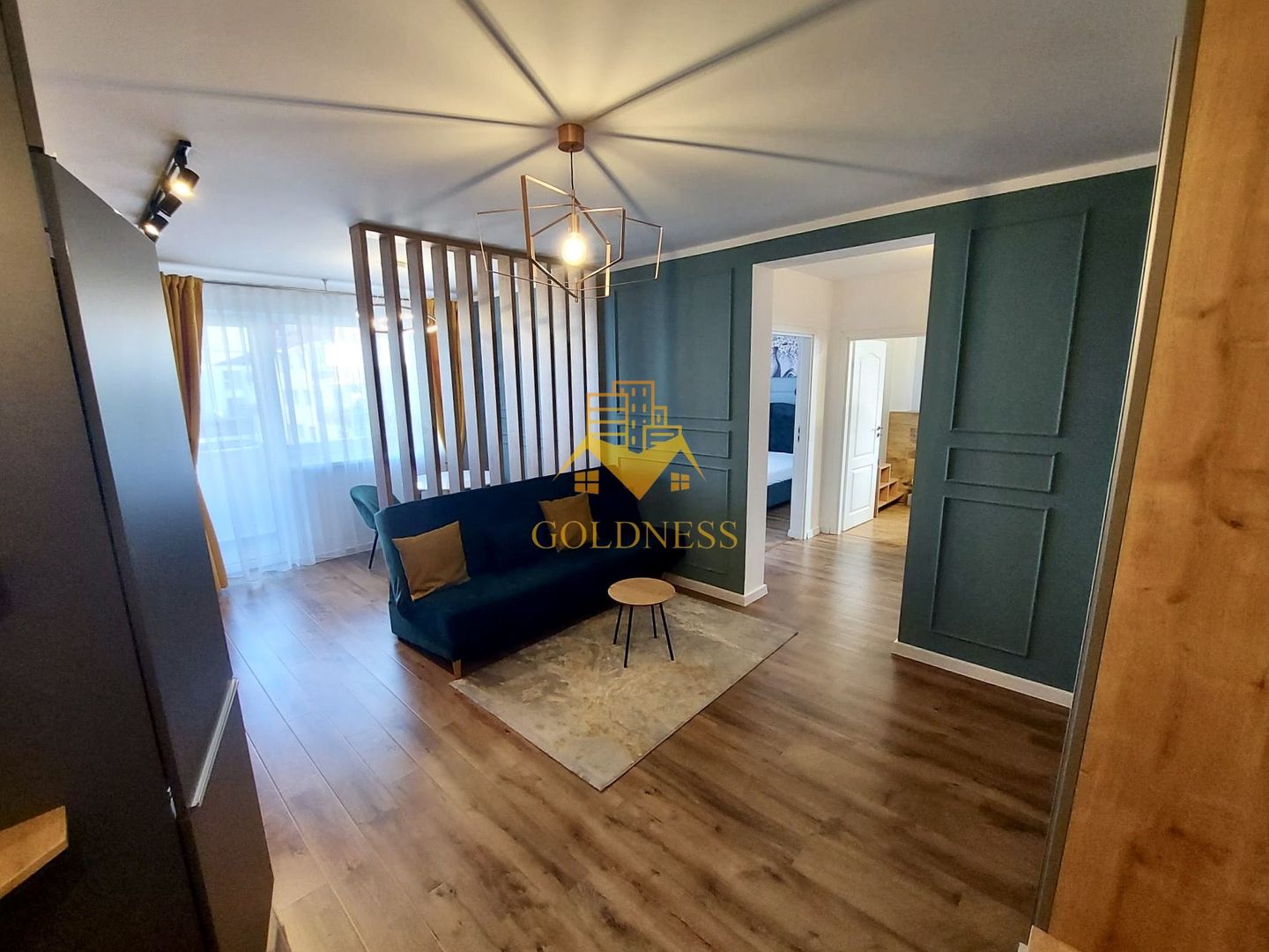 2 camere open space, Modern, Parcare, Totul Nou, Cetatii, Floresti - Poză 5
